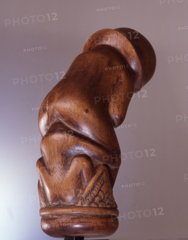 A Javanese kris handle