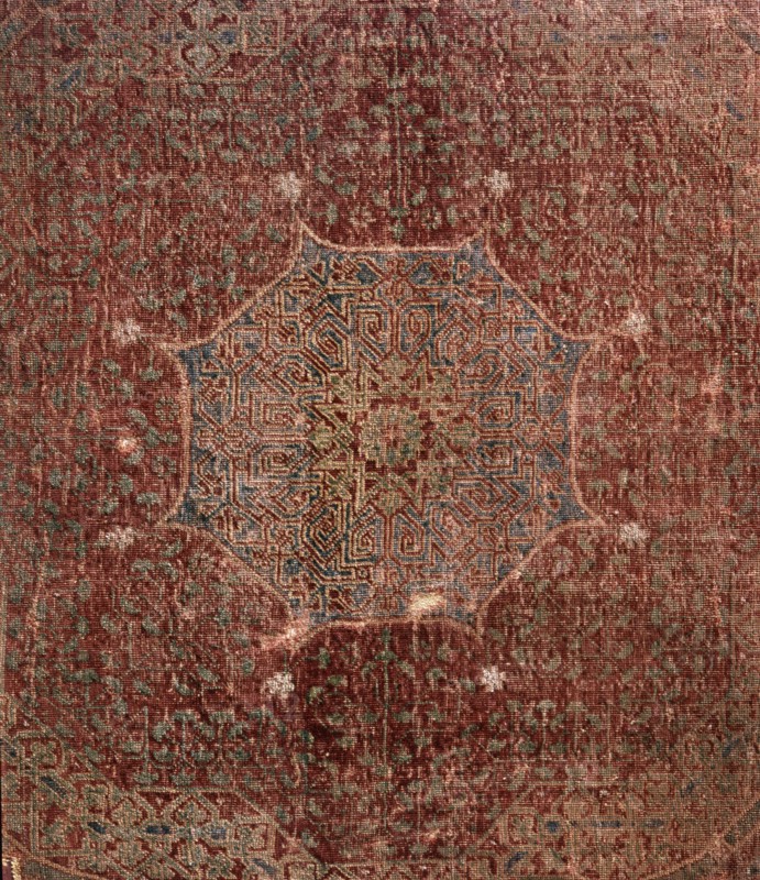 The carpet production under the Mamluk period was famous throughout the world
