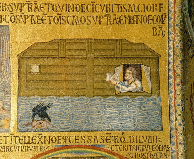 One of a number of mosaics in the Basilica of San Marco, Venice depicting scenes from the Old Testament