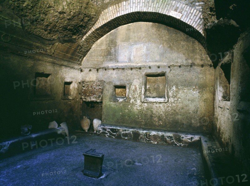 Domus Clementis, a private house, excavated beneath the lower church of St
