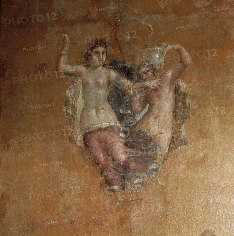 Painting: Bacchic scene