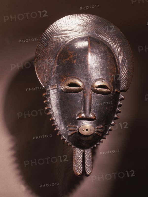 Baule Mblo mask used in dances performed primarily for entertainment