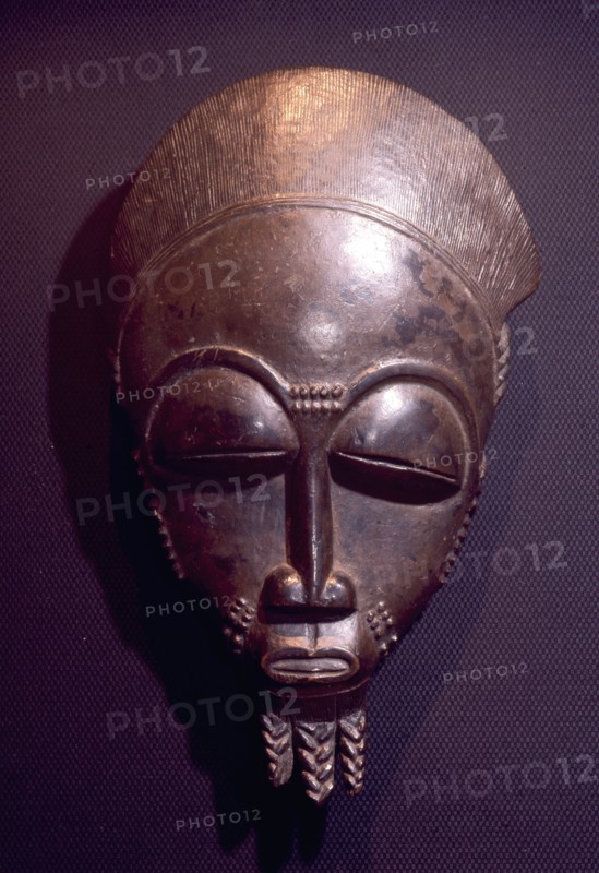 Baule Mblo mask used in dances performed primarily for entertainment