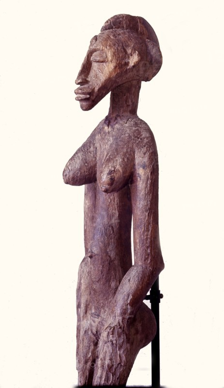 A Senufo figure representing a matrilineal ancestor