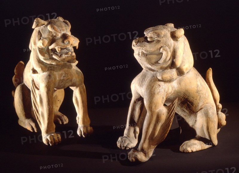 Pair of lions