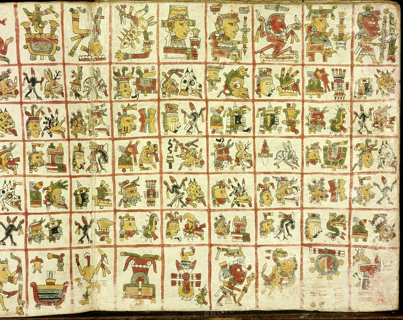 Codex Cospi   Magical calendar