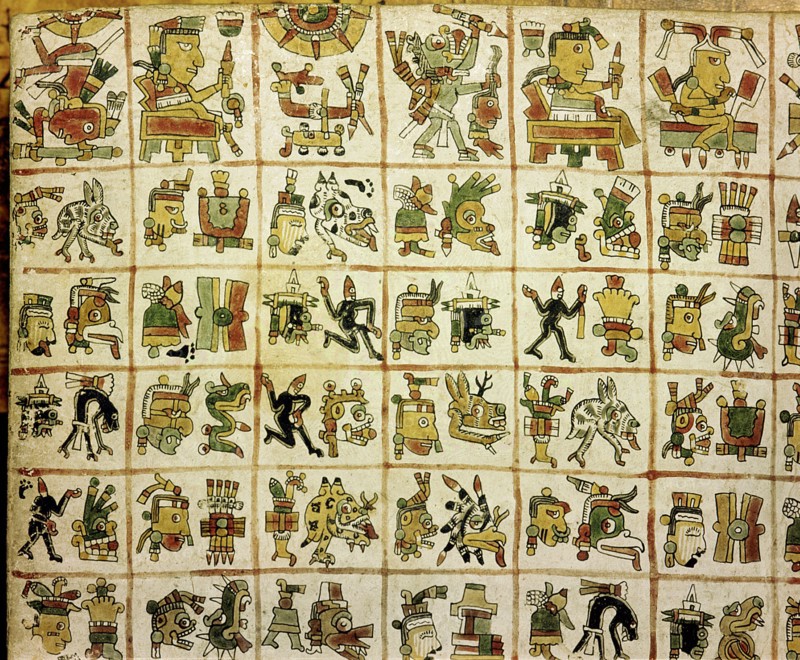 Codex Cospi   Magical calendar