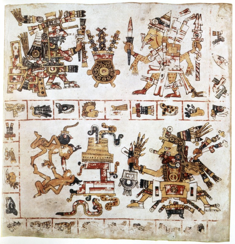 Page from the Codex Fejervary Mayer