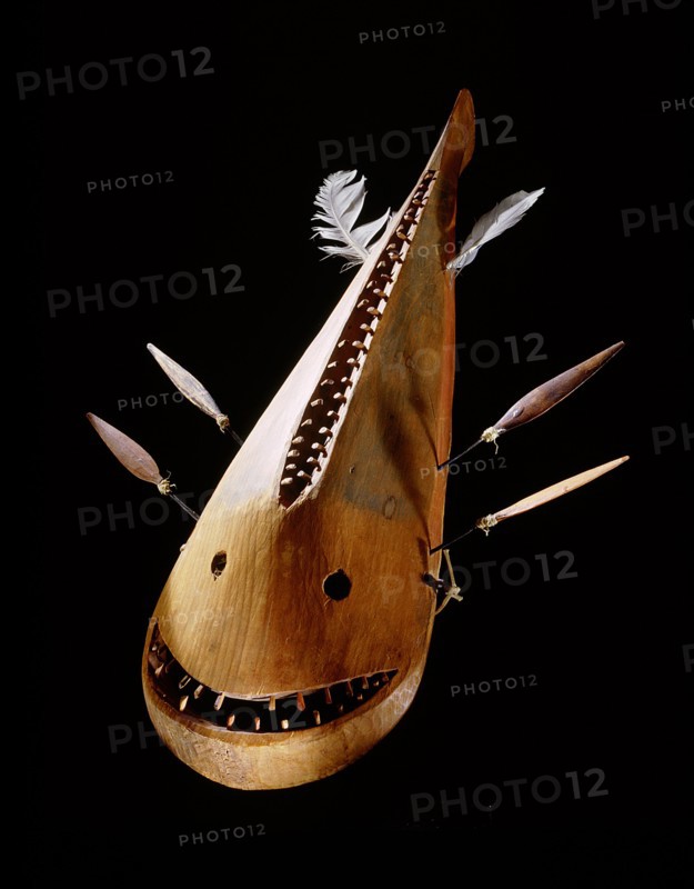 Shamans mask in the form of a whale