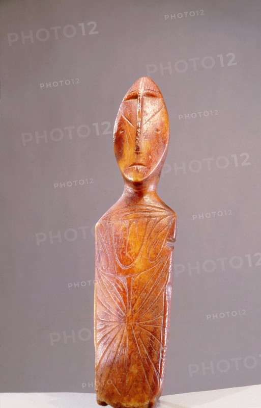 Ivory figurine in the Old Bering Straits style
