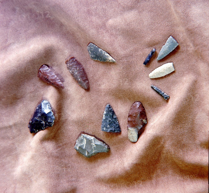 Denbigh drill fragments, blades and scrapers