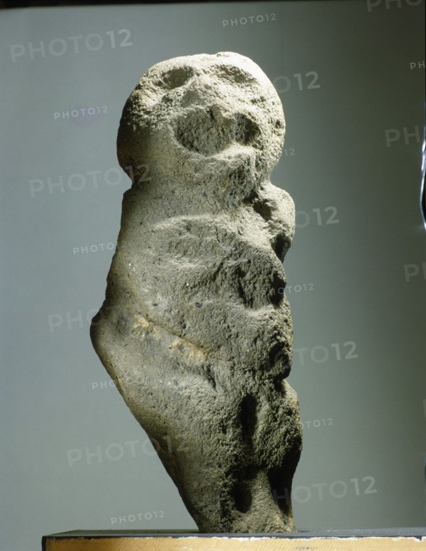 A stone mauri, probably placed by growing sweet potatoes, or groups of forest trees, to hold the life force of the plants