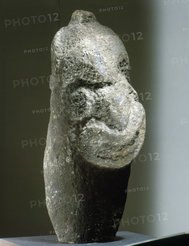 Janus headed stone mauri, resting place of the life force of Puketapu pa