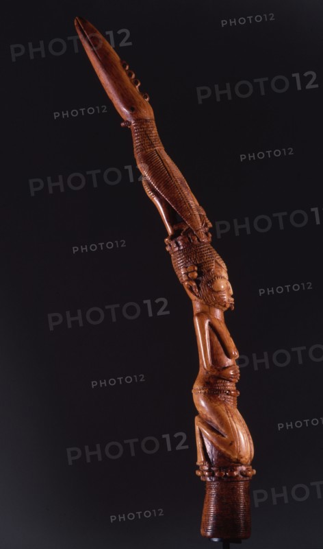 A wand or tapper used in the Yoruba Ifa divination cult