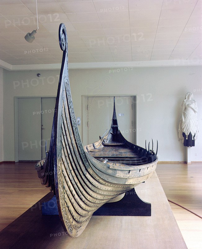 Model of the Oseberg Ship