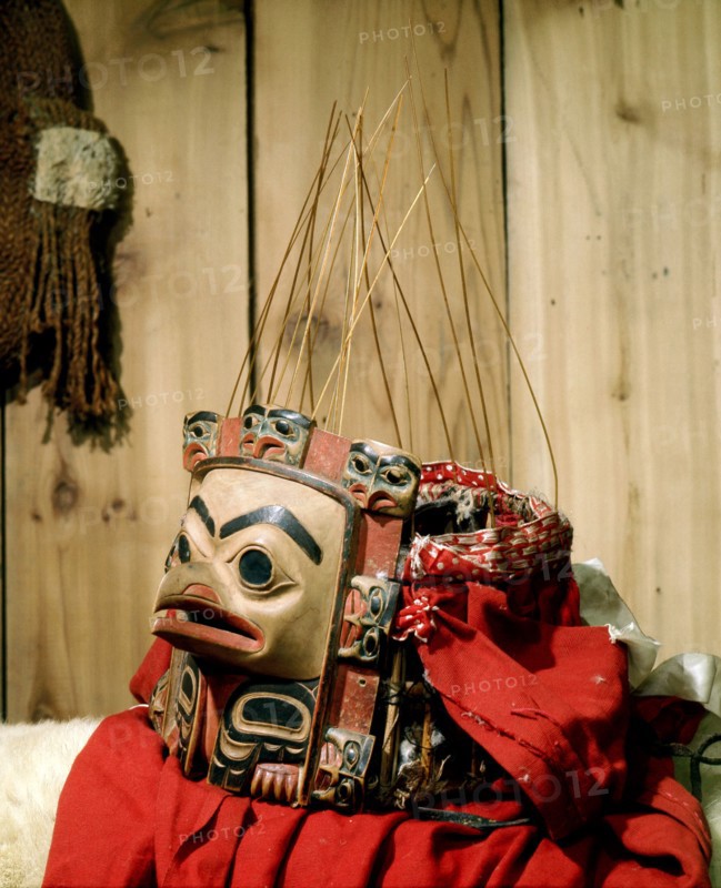 Mask/headdress from the Treasure House of Gitanmaks village