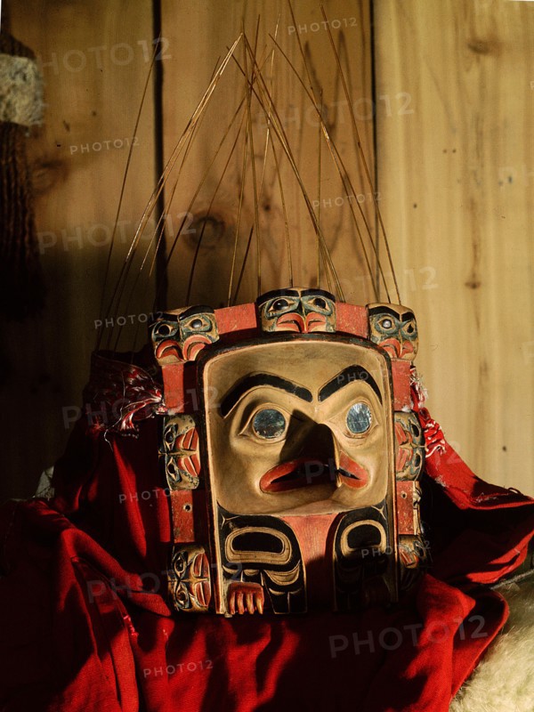 Mask/headdress from the Treasure House of Gitanmaks village