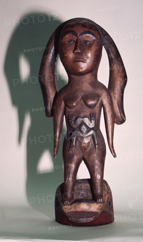 Carved figure of Sea Mother
