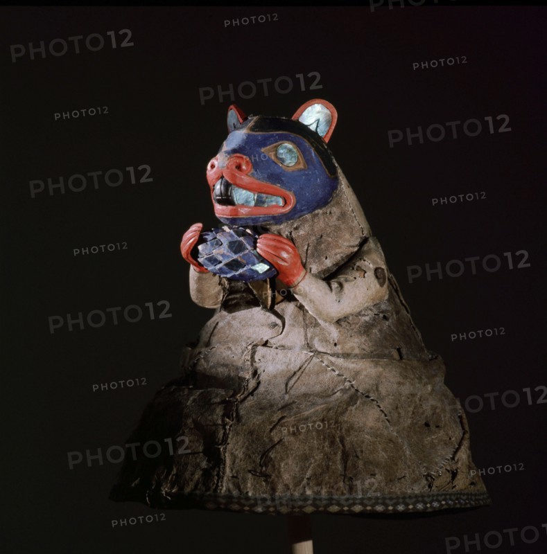 Headdress representing a squirrel