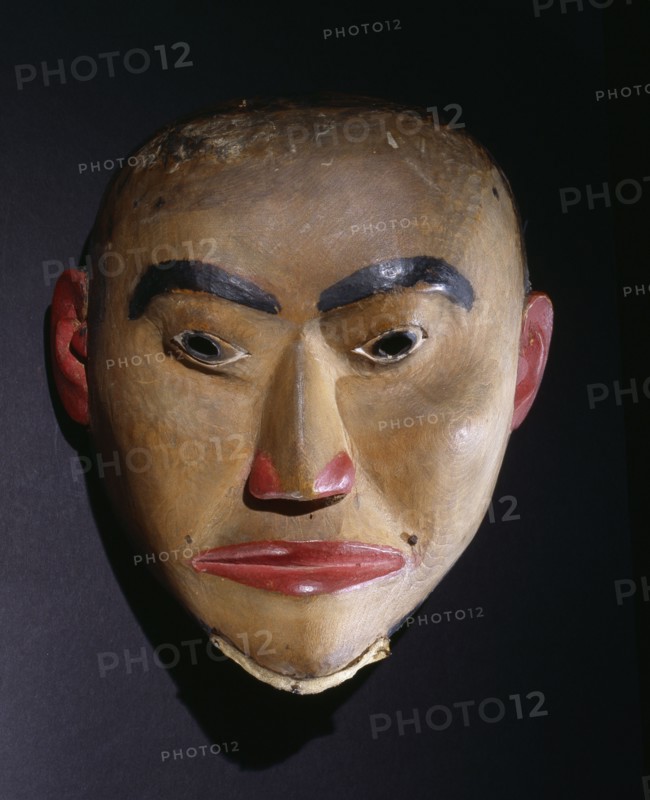 Male portrait mask