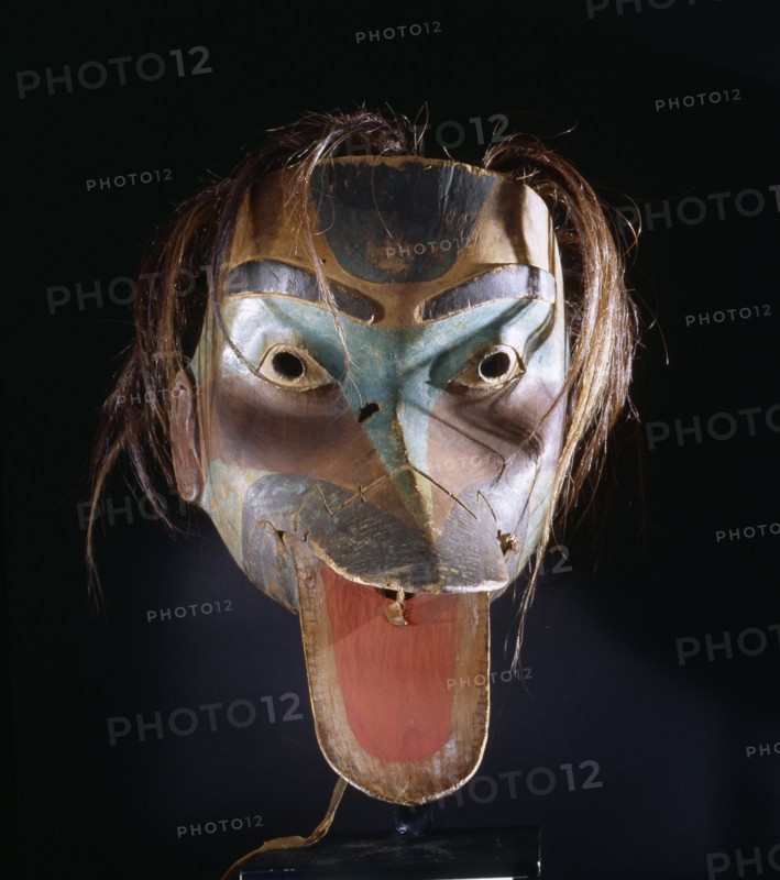 Humanoid bird mask