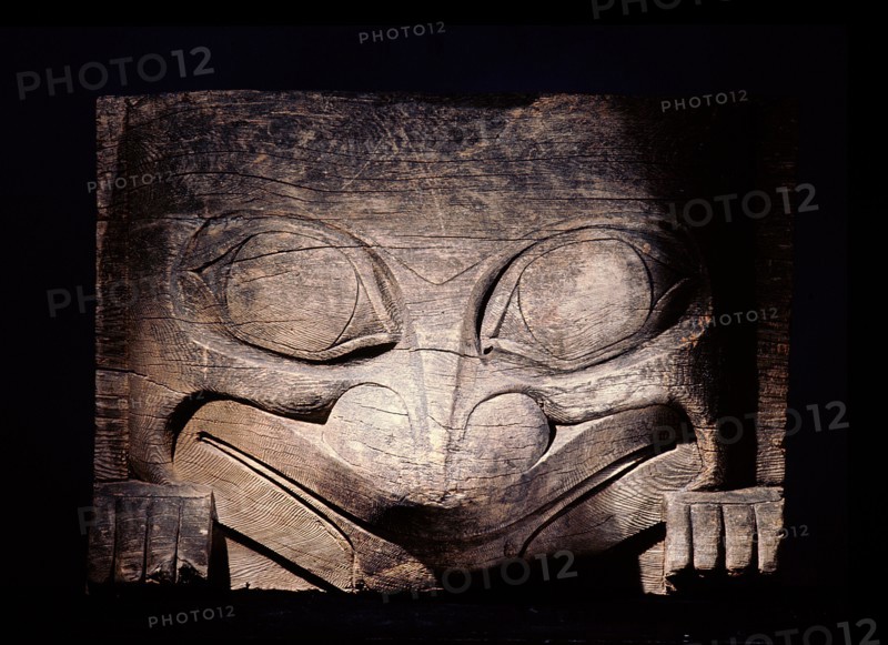 The central portion of a coffin