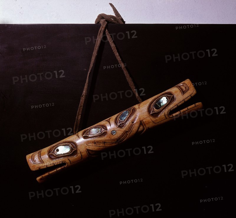 The soul catcher was the most important item used by curing shamans