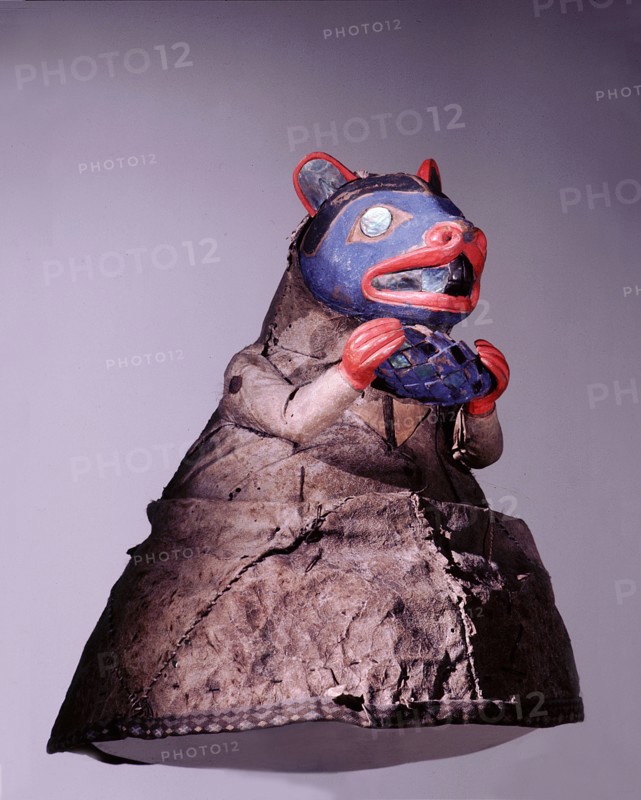 Headdress representing a squirrel