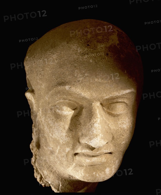 Head of an ascetic