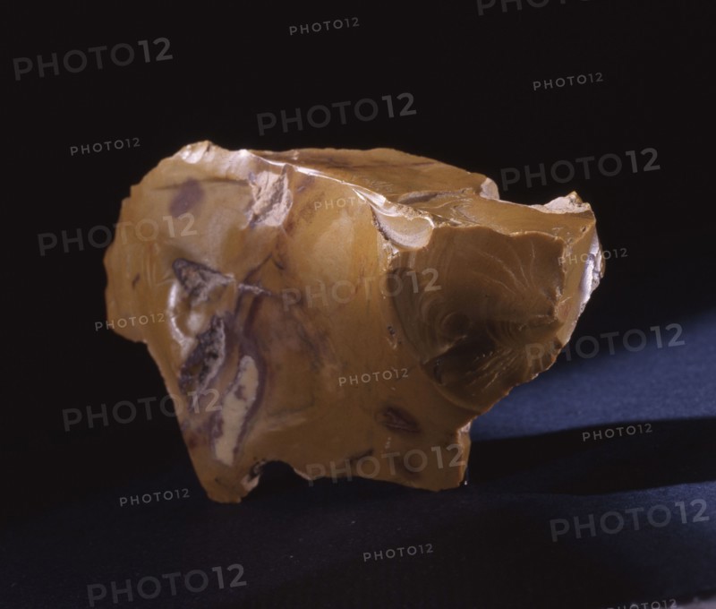 Jasper flint, may have been modified to suggest the form of a bird