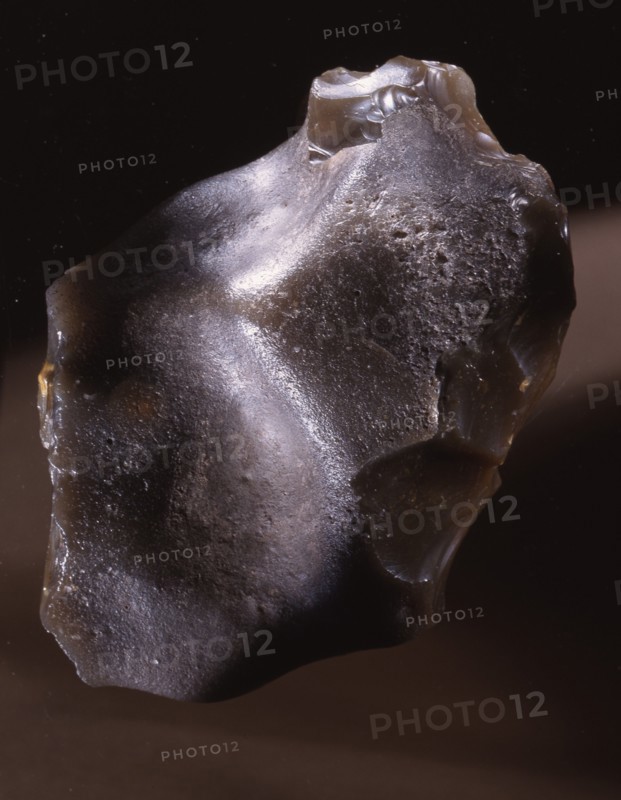 Flint, may have been modified to suggest the form of a bear