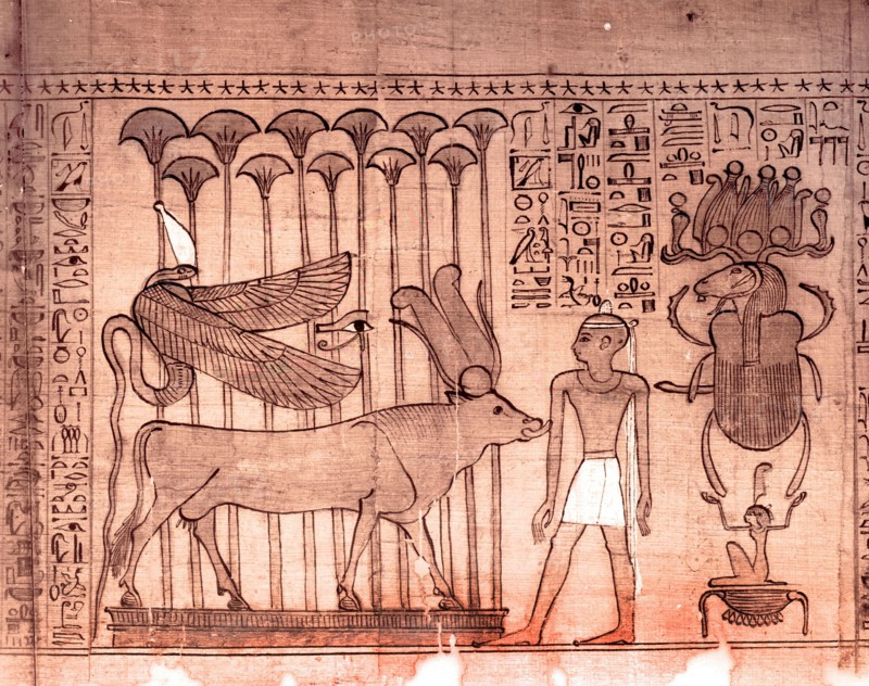 Vignette from the Book of the Dead of Tanafer