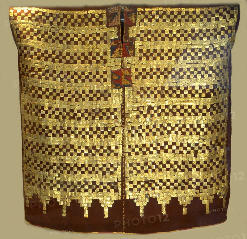 Well preserved tunic which belonged to a powerful nobleman from the south coastal Peruvian part of the Inca empire