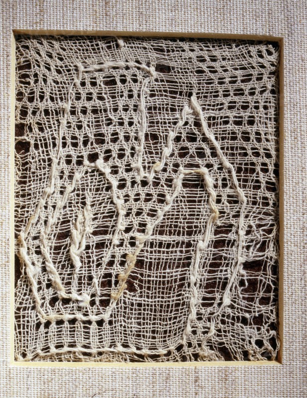 A section of Chancay lace work