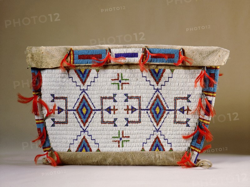 Beadwork saddlebag