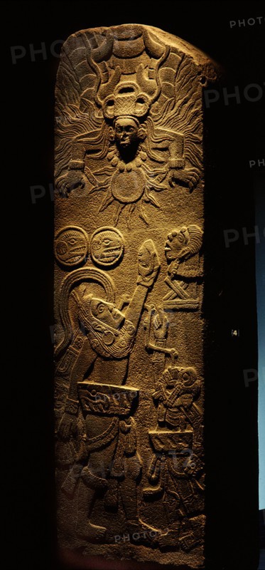 One of the Santa Lucia Stelae