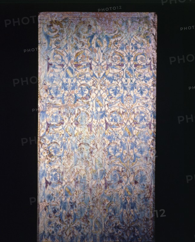 A rare ceramic tile