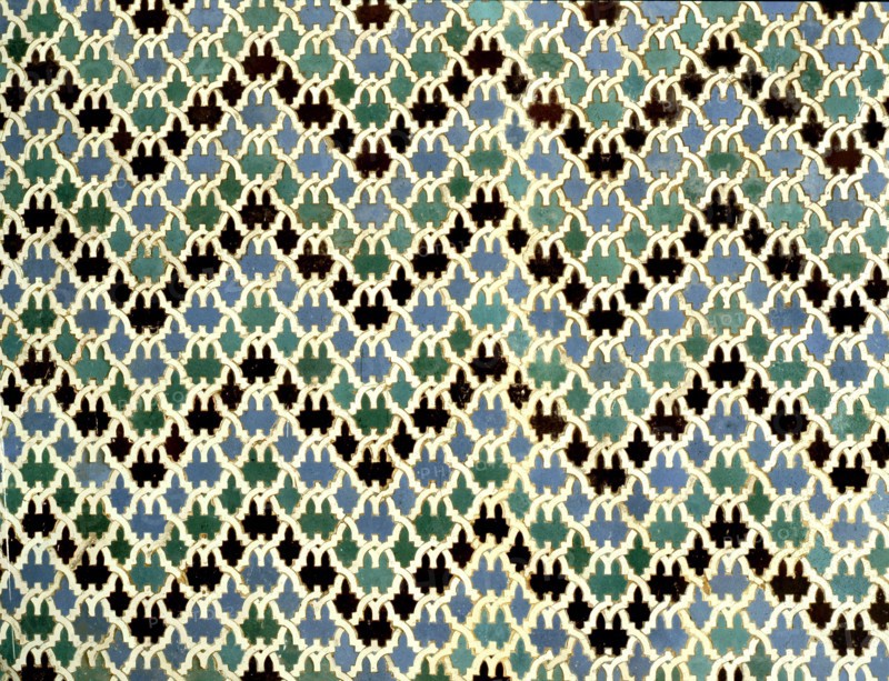 Ceramic tiles from the Alcazar of Seville