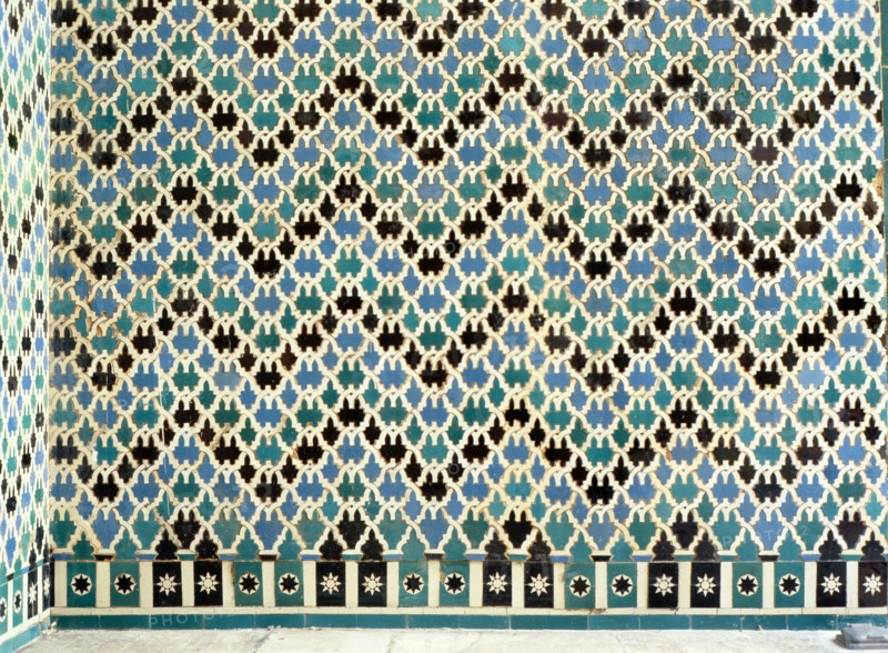 Ceramic tiles from the Alcazar of Seville