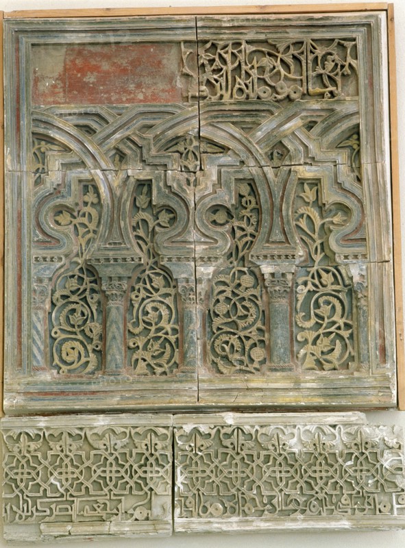 Stucco wall decoration