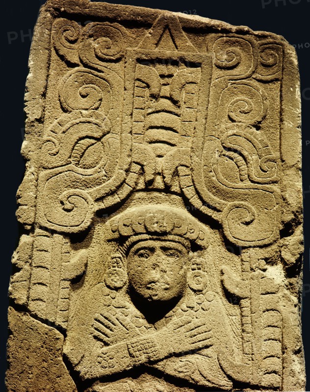 One of the Santa Lucia Stelae