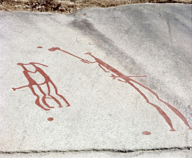 Vitlycke is one of the largest surfaces of rock carvings in the whole of Scandinavia