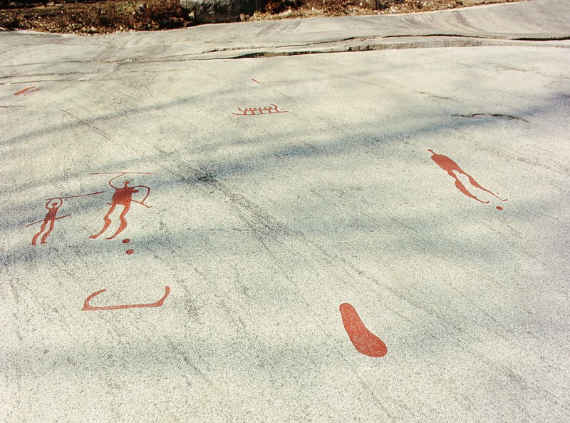 Vitlycke is one of the largest surfaces of rock carvings in the whole of Scandinavia