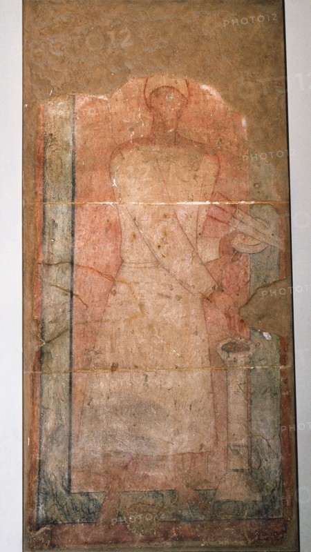 The Fresco of Conon from Dura Europos, a temple dedicated in AD 70 to the Palmyrene gods
