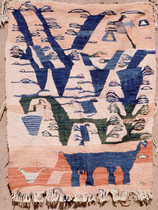 Tapestry, 1958, by Shehata Hamza (born 1948)