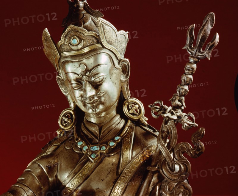 Padmasambhava, the original founder of Lamaistic Buddhism, who came to Tibet in 747 AD & taught the Tantric doctrine