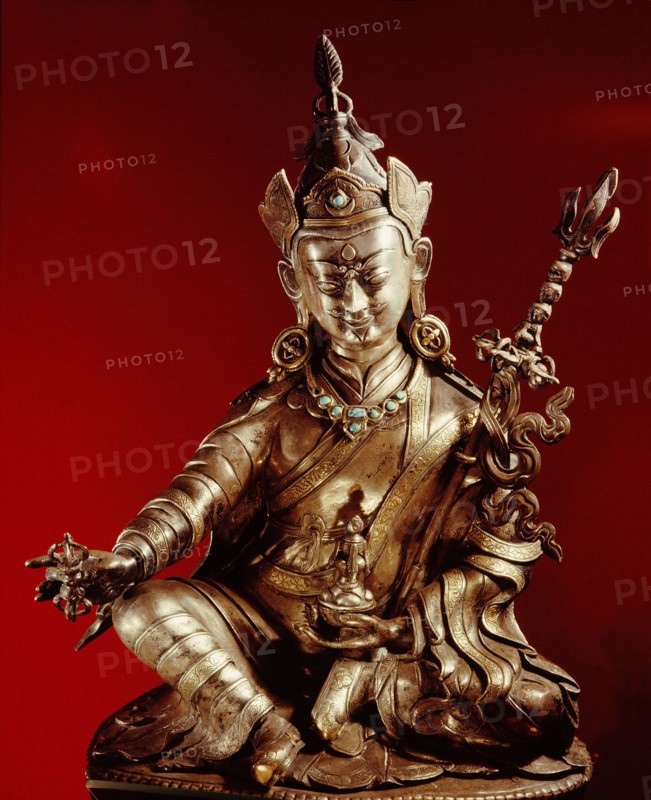 Padmasambhava, the original founder of Lamaistic Buddhism, who came to Tibet in 747 AD & taught the Tantric doctrine
