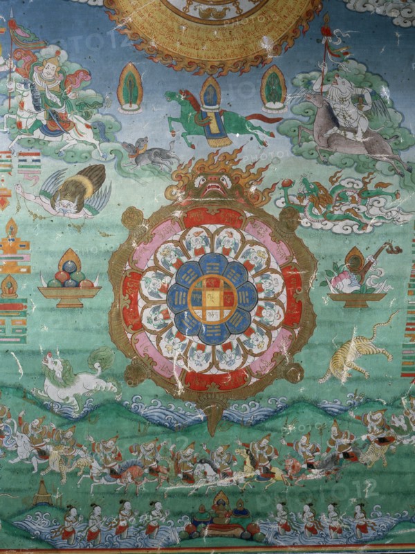 Divination thangka