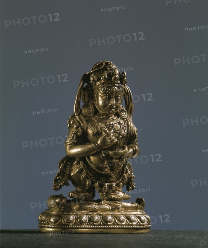Mahakala (sanskrit for the great black one) is a form of the Hindu god Shiva