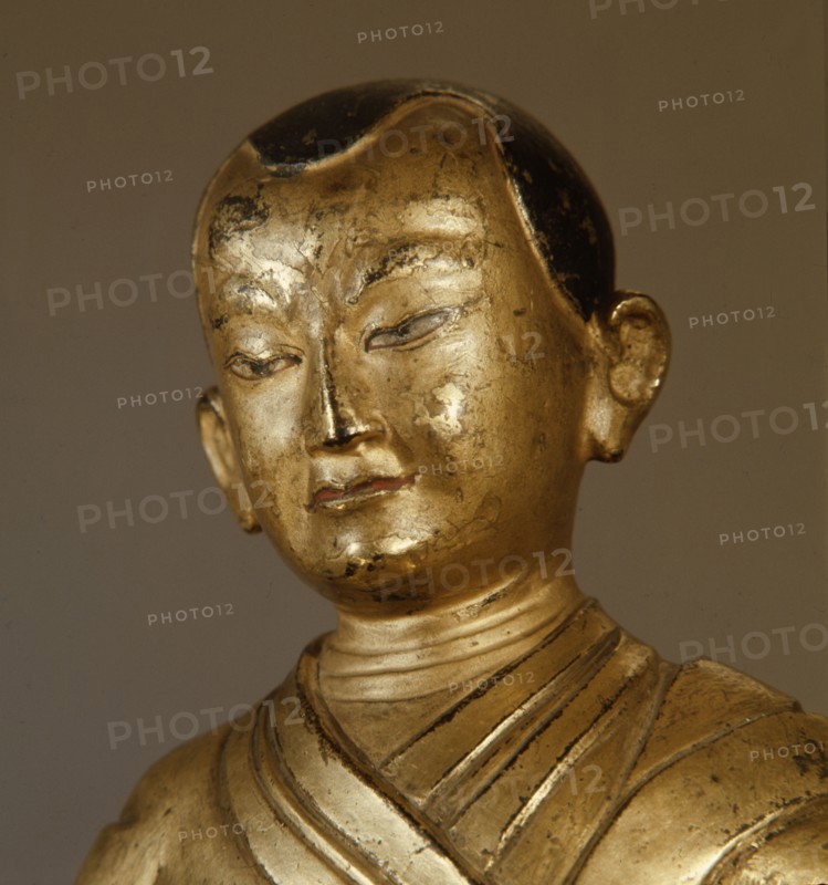 A figure of an arhat